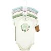 imageTouched by Nature Unisex Baby Organic Cotton BodysuitsPlanet Based