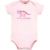 imageTouched by Nature Unisex Baby Organic Cotton BodysuitsRetro Dino