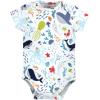 imageTouched by Nature Unisex Baby Organic Cotton BodysuitsSea Critters