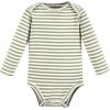 imageTouched by Nature Unisex Baby Organic Cotton LongSleeve BodysuitsHappy Veggies