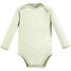 imageTouched by Nature Unisex Baby Organic Cotton LongSleeve BodysuitsPeas and Thank You