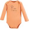 imageTouched by Nature Unisex Baby Organic Cotton LongSleeve BodysuitsPeas and Thank You