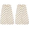 imageTouched by Nature Unisex Baby Organic Cotton Sleeveless Wearable Sleeping Bag Sack Blanket Birch Tree 612 MonthsHedgehog