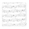 imageTouched by Nature Unisex Baby Organic Cotton Swaddle Blanket and Headband or Cap Moose One SizeSafari