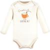 imageTouched by Nature unisexbaby Organic Cotton Longsleeve BodysuitsFall Food