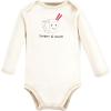 imageTouched by Nature unisexbaby Organic Cotton Longsleeve BodysuitsFortune Cookie