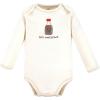 imageTouched by Nature unisexbaby Organic Cotton Longsleeve BodysuitsFortune Cookie