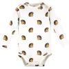 imageTouched by Nature unisexbaby Organic Cotton Longsleeve BodysuitsFruits and Veggies