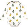 imageTouched by Nature unisexbaby Organic Cotton Longsleeve BodysuitsFruits and Veggies