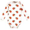 imageTouched by Nature unisexbaby Organic Cotton Longsleeve BodysuitsFruits and Veggies
