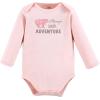 imageTouched by Nature unisexbaby Organic Cotton Longsleeve BodysuitsGirl Woodland