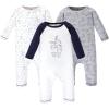 imageTouched by Nature Baby Girls Organic Cotton CoverallsConstellation