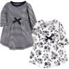 Baby Toddler Black Floral Long Sleeve