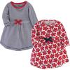 Baby Toddler Red Flowers Long Sleeve