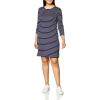 Women Navy Stripe Long Sleeve