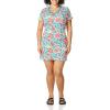 Women Paisley Floral Short Sleeve