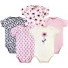 imageTouched by Nature Unisex Baby Organic Cotton BodysuitsBlossoms