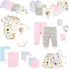 imageTouched by Nature Unisex Baby Organic Cotton Layette Set and GiftsetFlutter Garden