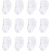 imageTouched by Nature Unisex Baby Organic Cotton SocksWhite Terry