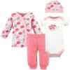 imageTouched by Nature babygirls Organic Cotton Preemie Layette SetRosebud