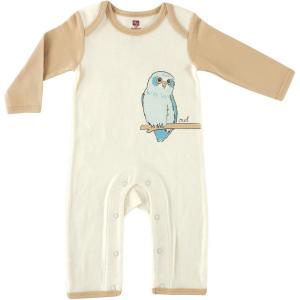 imageTouched by Nature Baby Girls Organic Cotton CoverallsOwl 1pack