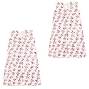 imageTouched by Nature Baby Organic Cotton Sleeveless Wearable Sleeping Bag Sack Blanket Moon 2Pack 1218 MonthsCherry Blossom 2pack