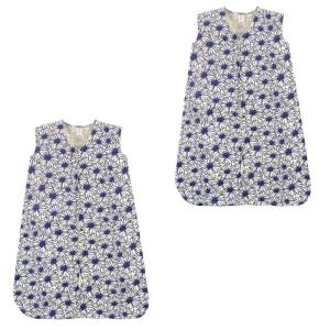 imageTouched by Nature Baby Organic Cotton Sleeveless Wearable Sleeping Bag Sack Blanket Moon 2Pack 1218 MonthsDaisy 2pack