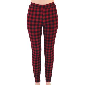 imageTouched by Nature Girls Women Organic Cotton LeggingsBuffalo Plaid Women