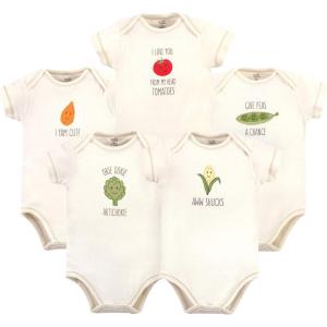 imageTouched by Nature Unisex Baby Organic Cotton BodysuitsCorn