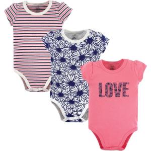 imageTouched by Nature Unisex Baby Organic Cotton BodysuitsDaisy