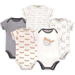 imageTouched by Nature Unisex Baby Organic Cotton BodysuitsFox