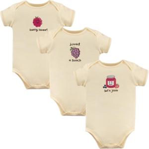 imageTouched by Nature Unisex Baby Organic Cotton BodysuitsJam