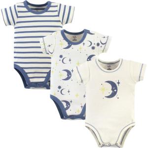 imageTouched by Nature Unisex Baby Organic Cotton BodysuitsMoon