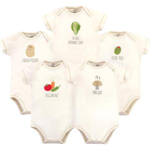 imageTouched by Nature Unisex Baby Organic Cotton BodysuitsMushroom