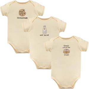imageTouched by Nature Unisex Baby Organic Cotton BodysuitsOven