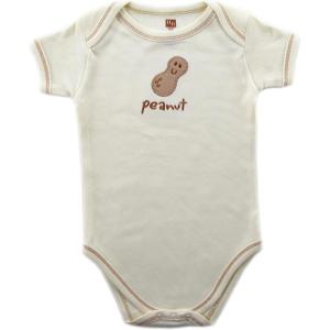 imageTouched by Nature Unisex Baby Organic Cotton BodysuitsPeanut 1pack