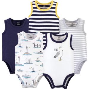imageTouched by Nature Unisex Baby Organic Cotton BodysuitsSeagull