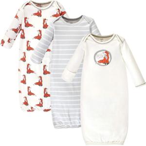 imageTouched by Nature Unisex Baby Organic Cotton GownsBoho Fox