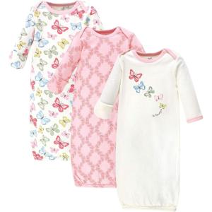 imageTouched by Nature Unisex Baby Organic Cotton GownsButterflies