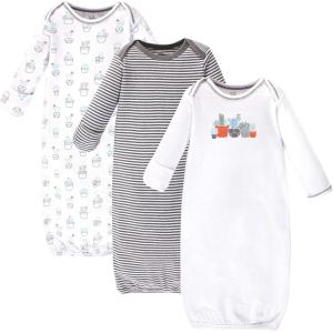 imageTouched by Nature Unisex Baby Organic Cotton GownsCactus