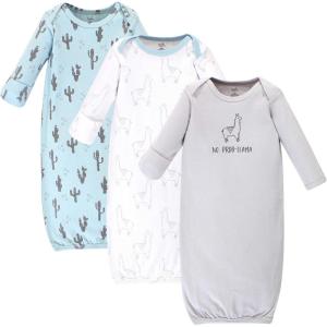 imageTouched by Nature Unisex Baby Organic Cotton GownsCactus Llama