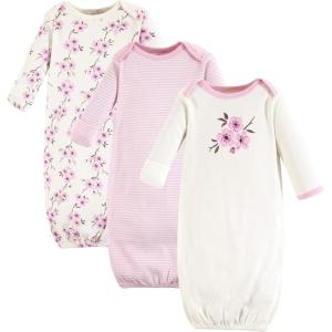 imageTouched by Nature Unisex Baby Organic Cotton GownsCherry Blossom