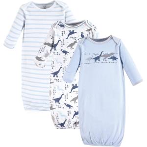 imageTouched by Nature Unisex Baby Organic Cotton GownsDino