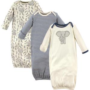 imageTouched by Nature Unisex Baby Organic Cotton GownsElephant