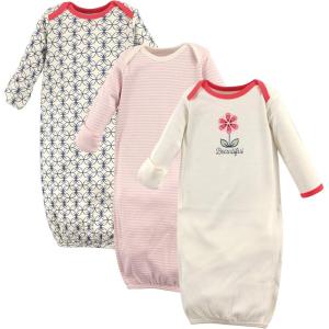 imageTouched by Nature Unisex Baby Organic Cotton GownsFlower