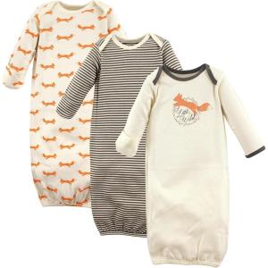 imageTouched by Nature Unisex Baby Organic Cotton GownsFox