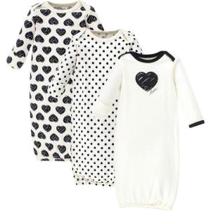 imageTouched by Nature Unisex Baby Organic Cotton GownsHeart