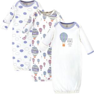 imageTouched by Nature Unisex Baby Organic Cotton GownsHot Air Balloon