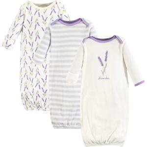 imageTouched by Nature Unisex Baby Organic Cotton GownsLavender
