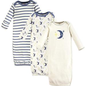 imageTouched by Nature Unisex Baby Organic Cotton GownsMoon